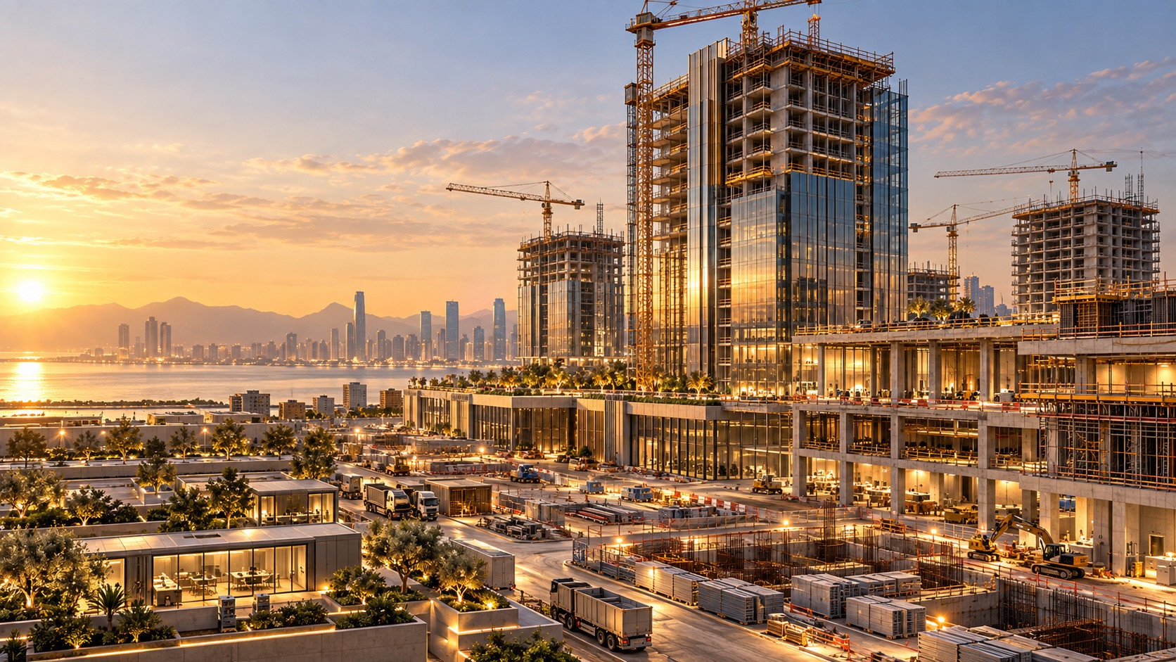 Construction & Development — Sector positioning imagery